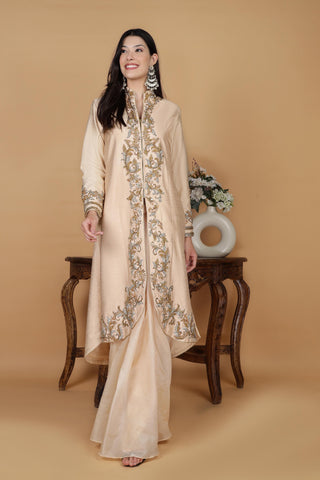 Embellished Longline Top & Skirt Co-Ords Set