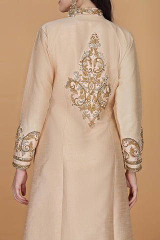 Embellished Longline Top & Skirt Co-Ords Set