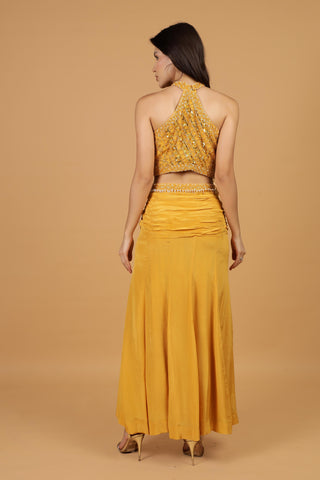 Women Embroidered Beads and Stones Lehenga Choli With Dupatta