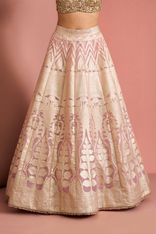 Meher Pink Heritage Lehenga