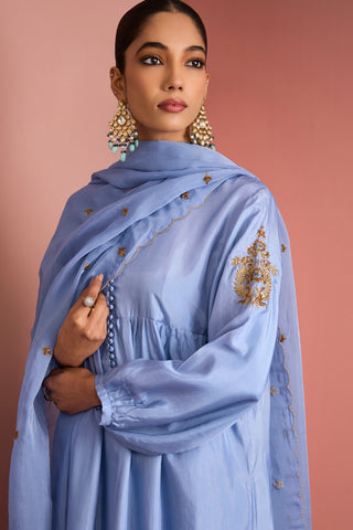 Neel Aarohi Embroidered Anarkali Set